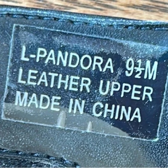 Franco Sarto L-Pandora Black Leather Calf High Heeled Boots Booties Size 9.5 - Picture 4 of 12